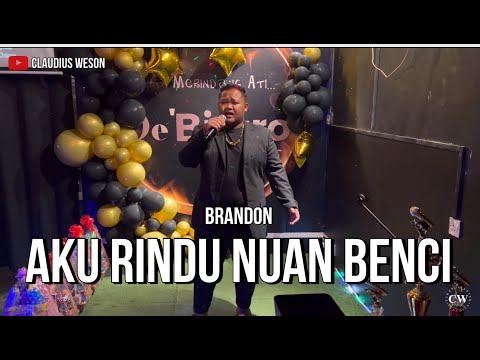 Brandon - Aku Rindu Nuan Benci | De'Bistro Karaoke Final Sept 2024