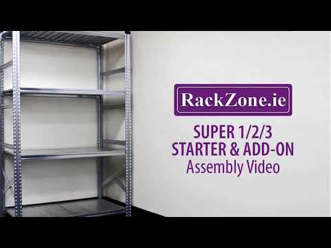 Galvanised Shelving 1972h x 900w x 320d - Image 2