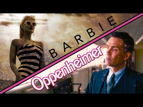 Barbie Trailer, Oppenheimer Style AND Oppenheimer Trailer, Barbie Style