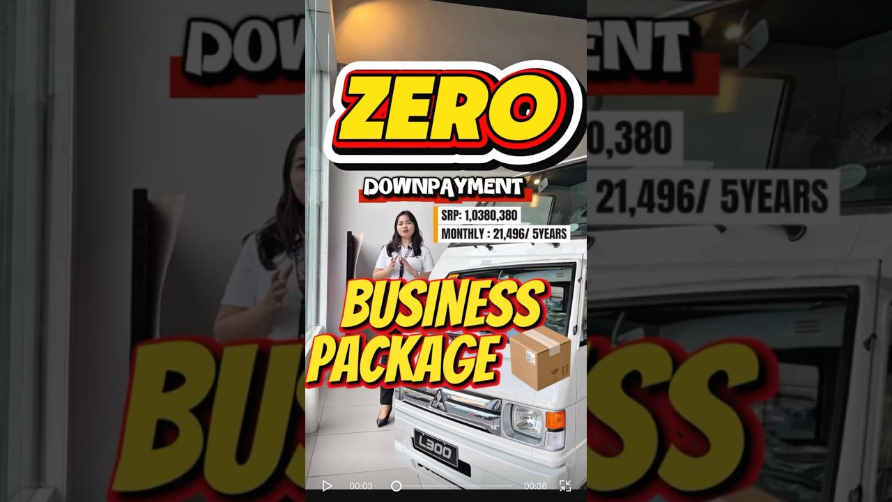 🚐 2026 Mitsubishi L300 Full-Body Exceed | ZERO DOWNPAYMENT W/ BUSINESS PACKAGE 📦 😱😱😱😱