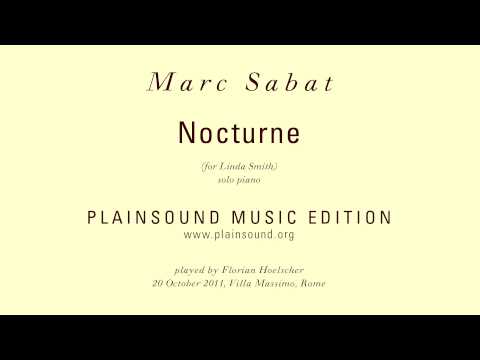 Marc Sabat: Nocturne (for Linda Smith) (1996)