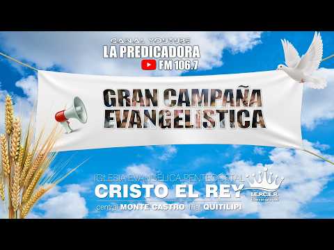 (EN VIVO) FINALIZACIÓN - Gran Campaña Evangelística en Quitlipi Chaco Predio la Estudiantina