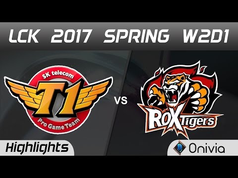SKT vs ROX Highlights Game 2 LCK Spring 2017 W2D1 SK Telecom T1 vs ROX Tigers