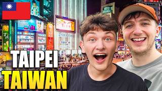 Our First Time in TAIWAN! | We Were NOT Expecting This in TAIPEI 🇹🇼