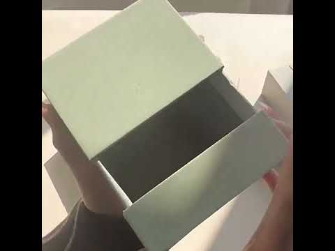 Unique design luxury cardboard sliding jewelry paper box for earrings necklace bracelet packaging