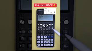 How to Solve Linear  Equations with CASIO fx 991EX Calculator | Quick  Math Tutorial #Sorts #maths