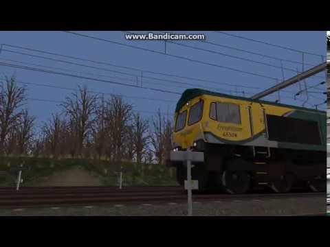 (TFD) Powerhaul Freightliner Class 66 No. 66504 passes 664XX (TONEZ)