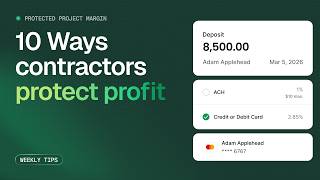 10 Ways Modern Contractors Protect Profit Margin on Remodeling Jobs
