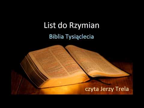 List do Rzymian Biblia Tysiąclecia  czyta Jerzy Trela