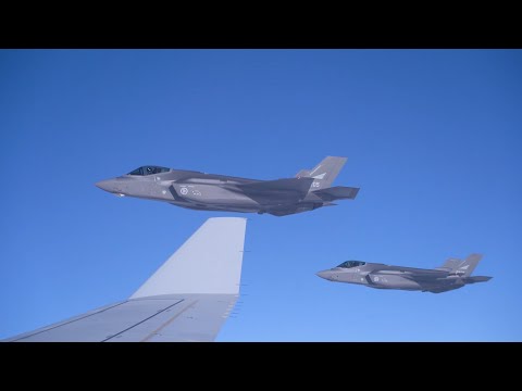 Norwegian F-35As participate in Exercise Cold Response 22