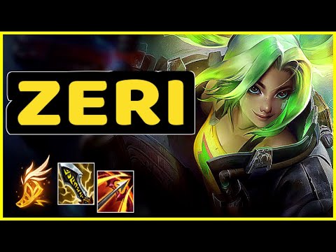 ZERI VS AKALI TOP GAMEPLAY