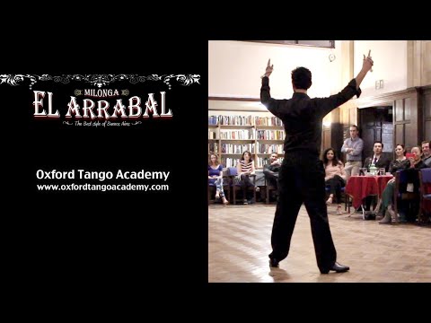 Diego Ledesma - Malambo with Boleadoras, Oxford Milonga El Arrabal