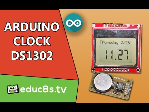 DS1302 Clock Module Without Battery video