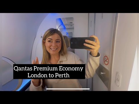 London Heathrow to Perth Australia on Qantas Premium Economy