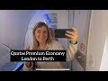 London Heathrow To Perth Australia On Qantas Premium Economy