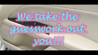 2013-2020 Ford Fusion Door Panel Removal Instructions