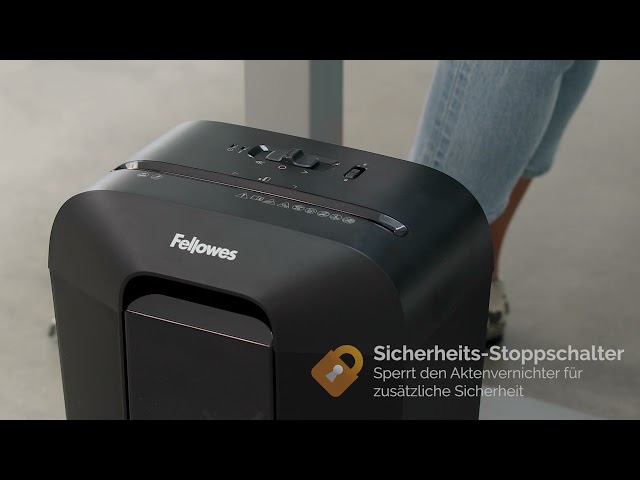 Video Teaser für Fellowes LX45 Homeoffice Aktenvernichter für persönliche Nutzung