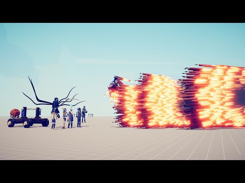 SPOOKY FACTION vs EVERY GOD - Totally Accurate Battle Simulator TABS