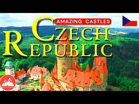 15 Beautiful Castles in Czech Republic | The Most Amazing Places in Czechia  |  Travel Video 4K