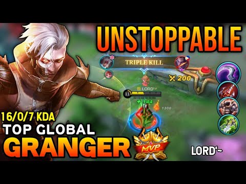 GRANGER BEST BUILD 2022 | TOP GLOBAL GRANGER GAMEPLAY | MOBILE LEGENDS✓