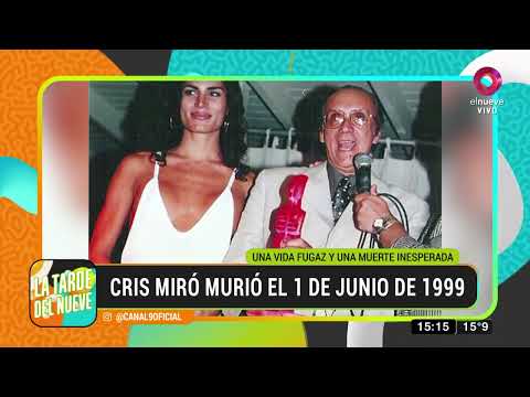 Pasaron 23 años de la muerte de Cris Miró: una figura controvertida