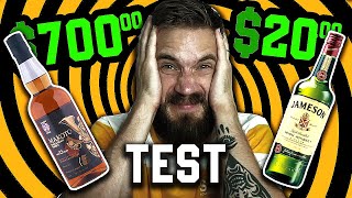 I thought that was a glass water pipe for a second there. - $20 Vs $700 Drink Test.. (epic fail cringe)
