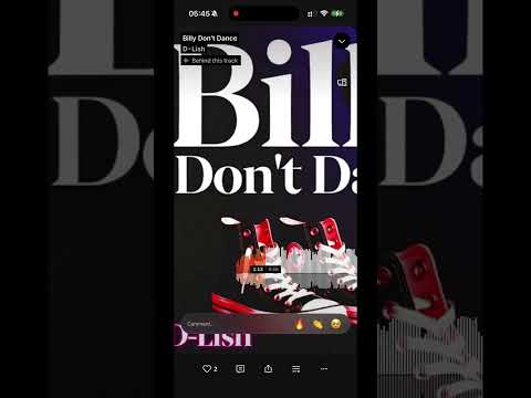 Billy Dont Dance (Radio Edit) | D-Lish Deep House | Live From SoundCloud