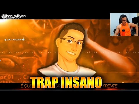 HUDSON REAGINDO TRAP DO HUDSON AMORIM INSANO