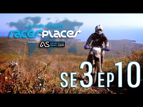 Adventure Motorcycling Documentary Races To Places SE3 EP10 Ft. Lyndon Poskitt