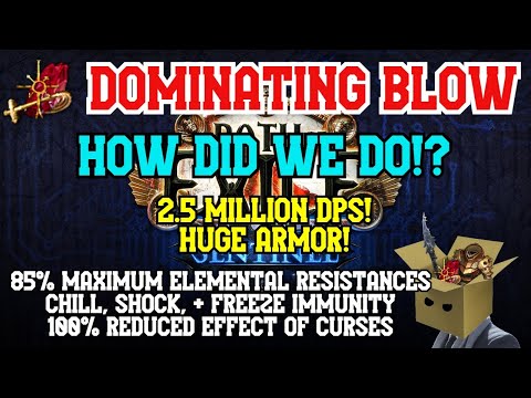 Follow Up! - Dominating Blow 3.18 - Path of Exile Sentinel League Start Build Guide