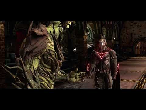 Silver legendary swamp thing destroys Predator solo raid boss Batman