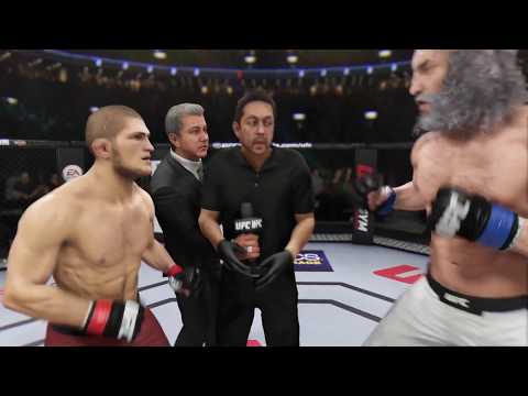 Khabib Nurmagomedov vs. Gandalf Gray (EA sports UFC 3) - CPU vs. CPU - Crazy UFC 👊🤪