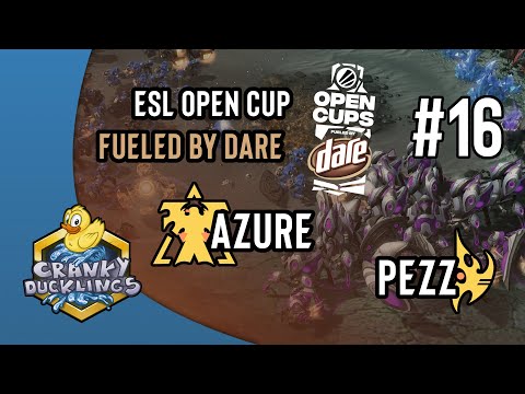 Azure vs Pezz - TvP | ESL Open Cup Fueled by Dare #16 | Weekly SEA-OCE StarCraft 2 Tournament