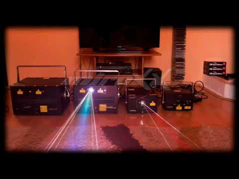 KVANT LASERS - CM2000 vs CM6000 vs ATOM30 vs ATOM33 RGBY LD /2W - 6W - 30W - 33Watt/ 💥www.miroxx.eu💥