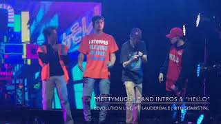 PRETTYMUCH | Band Intros &amp; “Hello” | Funktion Tour @ Revolution Live, Ft. Lauderdale - 10/29/18