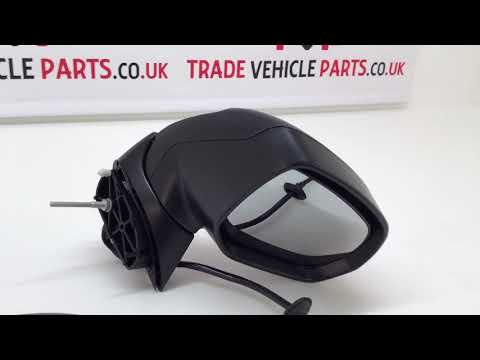 Fits Peugeot 3008 2009-2016 Door Mirror Electric Heated Power Fold Primed Right O/S video