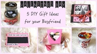 5 DIY Gift Ideas for Your Boyfriend!