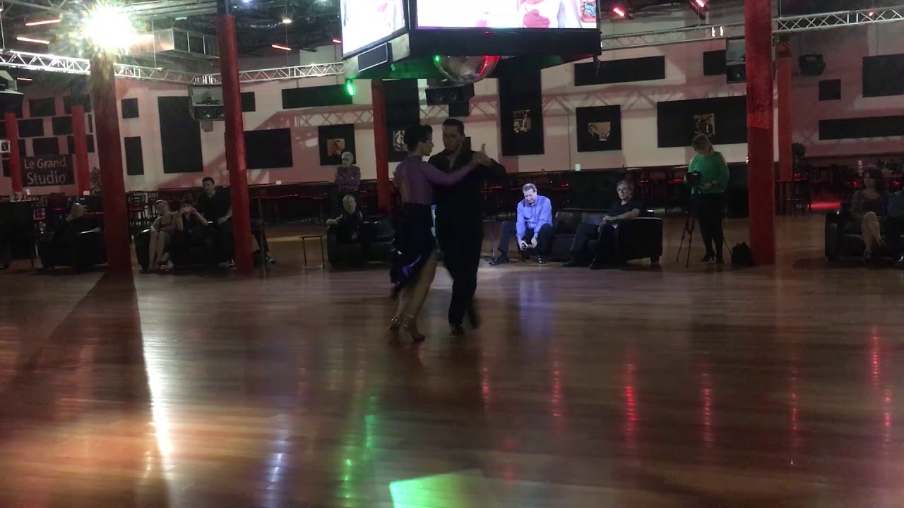 Julia Gorin & Jonatan Baez improvisan Alfredo de Angelis "Entre tu Amor y mi Amor" Laval 11-Apr-2018