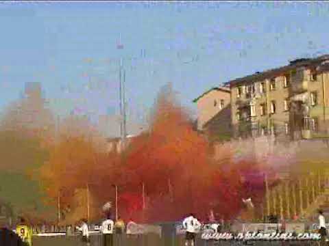 Savoia - Juve Stabia 2003/2004 ultras Juve Stabia in trasferta e rinnovo gemellaggio - amarcord