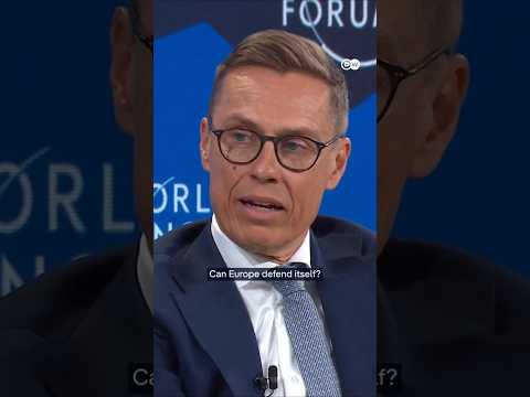 Can Europe defend itself? High-level panel at the WEF 2026 I Conflict Zone