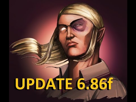 Dota 2 - Update 6.86f // Invoker nerf
