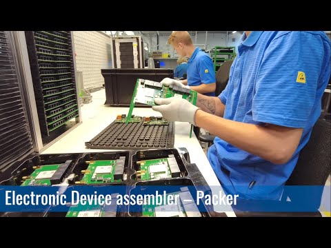 Electronic Device Assembly & Packing Process From Start To Finish.