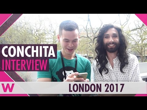 Conchita Wurst (Austria 2014) Interview | London Eurovision Party 2017