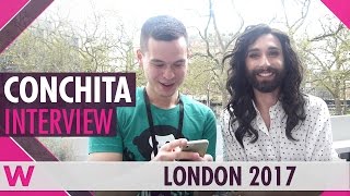 Conchita Wurst (Austria 2014) Interview | London Eurovision Party 2017