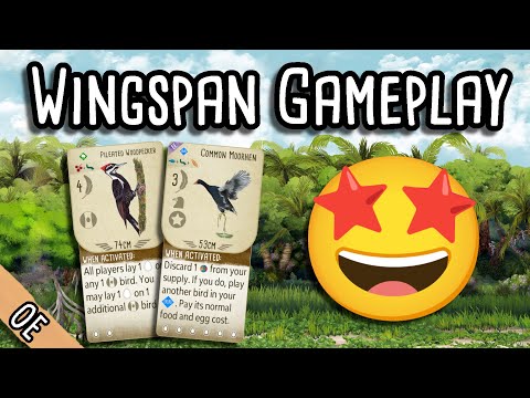 Common Moorhen Showcase! | Wingspan Gameplay