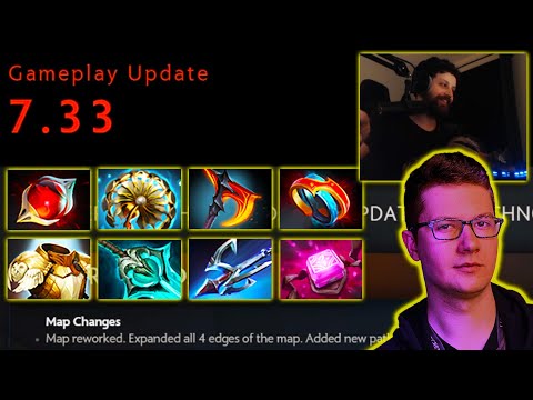 BIGGEST PATCH IN DOTA 2 - New Map New Hero Type - 7.33 Review with Puppey