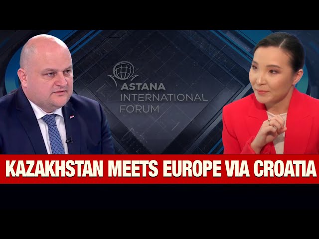 A.Šušnjar: Croatia can be gateway for Kazakh energy into Europe