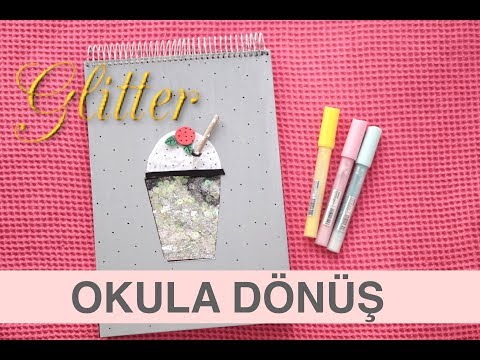 Okula Dönüş Defter Süsleme I Back to School