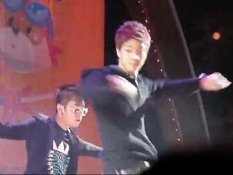 [fancam] 100327 Beast - Mystery - kikwang showed his abs