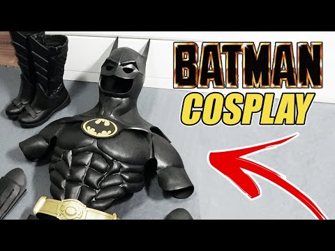 Making a HANDMADE Batman Suit - EVA Foam